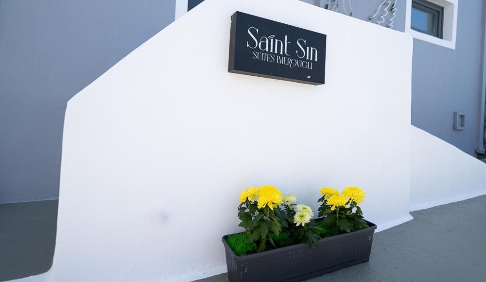 Saint Sin Suites - Adults Only Imerovígli Kültér fotó